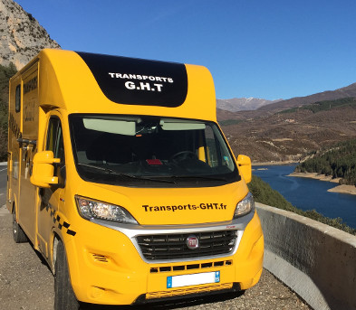 Camion chevaux sécurisés avec videosurveillance